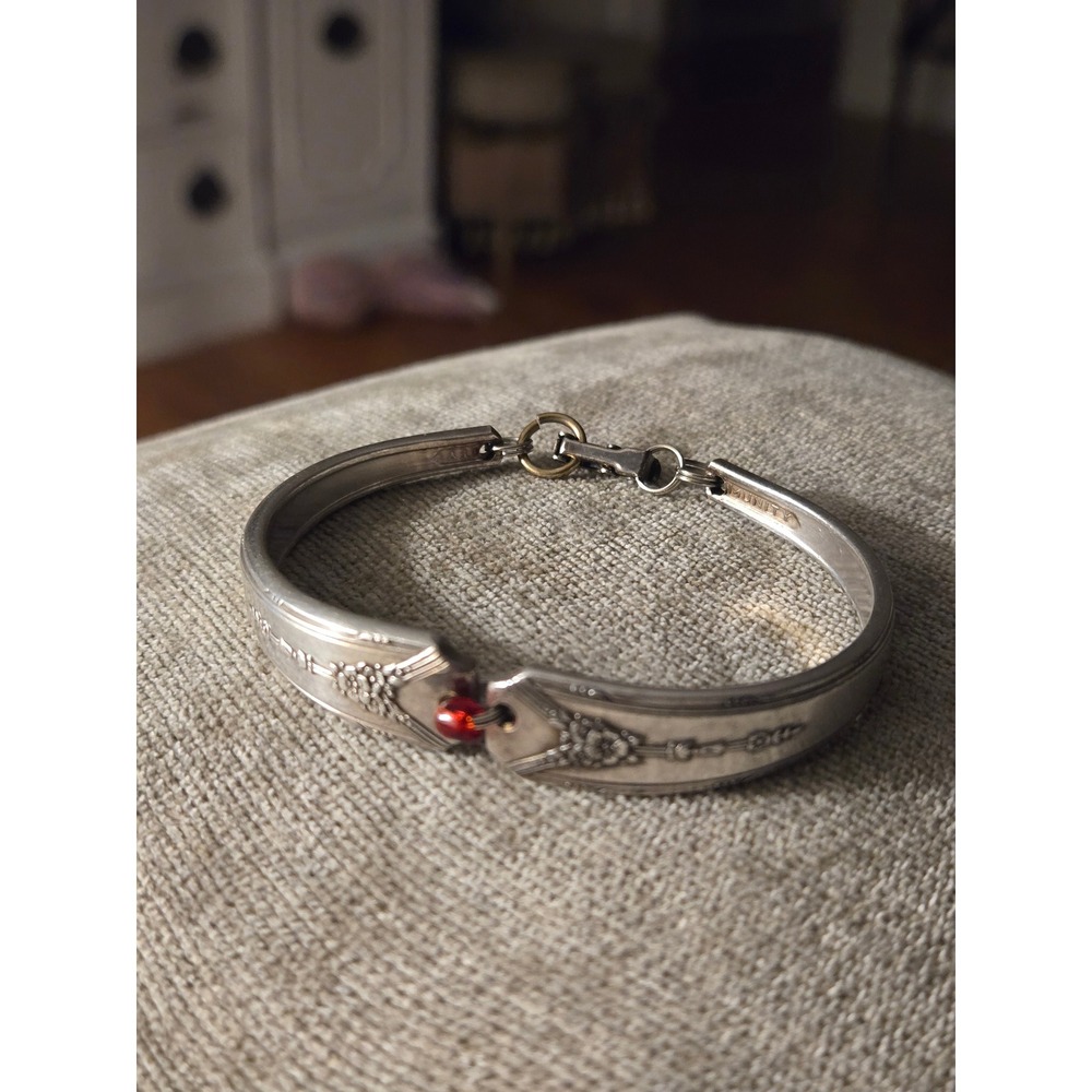 Milady Silverplated Spoon 1940 Bracelet Vintage Rare